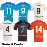 25-26 Napoli Orange Red Goalkeeper Soccer Jersey