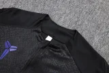 25-26 BAR Black Kids Half Pull Tracksuit #E25165(童装)(半拉链)