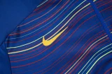 25-26 BAR Fancy blue Half Pull Tracksuit #B25106(半拉链)