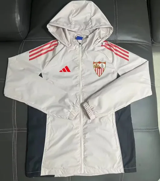 25-26 Sevilla Light gray Windbreaker