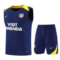 25-26 ATM Royal blue Tank top and shorts suit