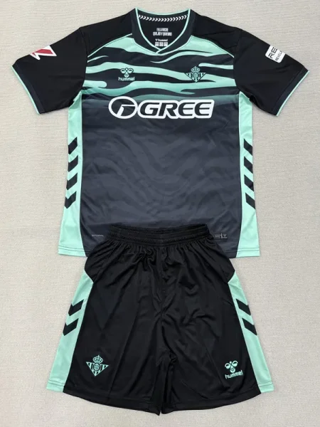 25-26 Real Betis Third Kids Soccer Jersey