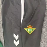 25-26 Real Betis Green Half Pull Tracksuit (Pants Have Pocket)(半拉链)