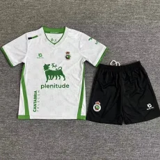 2025-26 Racing de Santander Home Kids Soccer Jersey