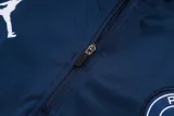 2025-26 PSG Jordan Royal blue Kids Half Pull Tracksuit #E25154(童装)(半拉链)