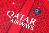 2025-26 PSG Red Half Pull Tracksuit (半拉链)