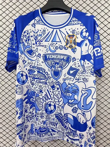 2025-26 CD Tenerife Limited Edition Fans Soccer Jersey