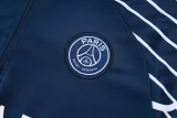 2025-26 PSG Jordan Royal blue Kids Half Pull Tracksuit #E25154(童装)(半拉链)