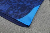 2025-26 Marseille Royal blue Half Pull Tracksuit (半拉链)