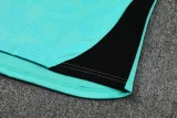 2025-26 Marseille Lake blue Half Pull Tracksuit (半拉链)