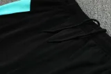 2025-26 Marseille Lake blue Half Pull Tracksuit (半拉链)