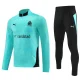 2025-26 Marseille Lake blue Half Pull Tracksuit (半拉链)