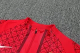 2025-26 PSG Red Half Pull Tracksuit (半拉链)