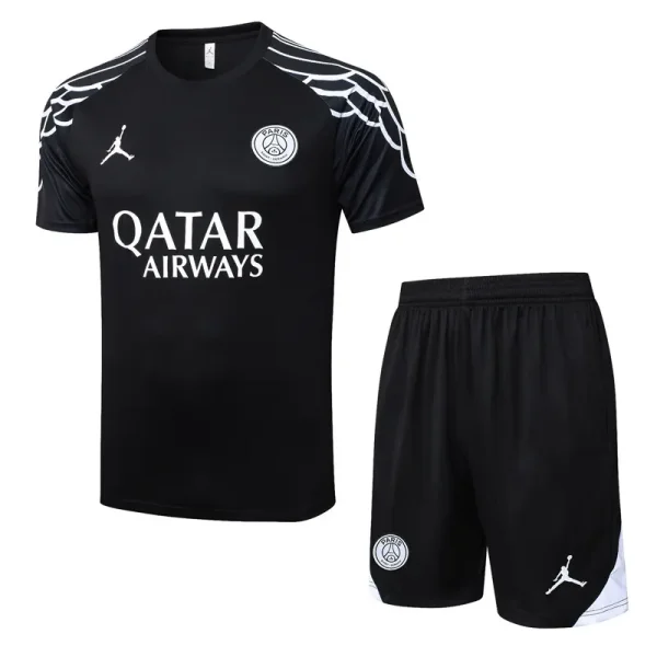 2025-26 PSG Jordan Black Training Short Suit #D25187
