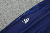 2025-26 Marseille Royal blue Half Pull Tracksuit (半拉链)