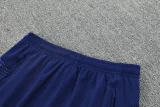 2025-26 Marseille Royal blue Half Pull Tracksuit (半拉链)