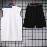 2025-26 PSG White Tank top and shorts suit