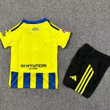 2025-26 Real Oviedo Away Kids Soccer Jersey