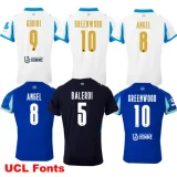 2025-26 Marseille Red Goalkeeper Kids Soccer Jersey