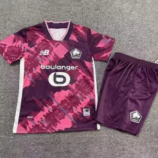 2025-26 Lille Purple Special Edition Kids Soccer Jersey