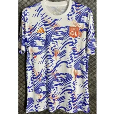 2024-25 LyonPurple White Pre-match Training shirts