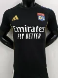 2025-26 Lyon Black Player Version Training shirts
