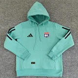 2025-26 Lyon Light green Hoody 浅绿色(加绒)