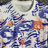 2024-25 LyonPurple White Pre-match Training shirts