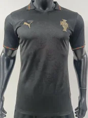 26-27 Portugal Black Special Edition Player Version Soccer Jersey  (有领)