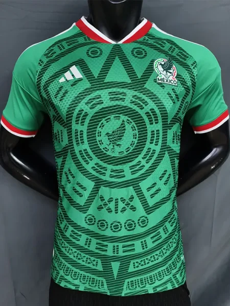 26-27 Mexico Home Player Version Soccer Jersey