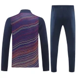 25-26 BAR Royal blue Half Pull Tracksuit (半拉链)