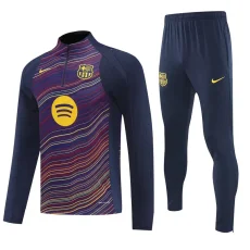 25-26 BAR Royal blue Half Pull Tracksuit (半拉链)