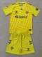 25-26 Real Betis Yellow GoalKeeper Kids Soccer Jersey