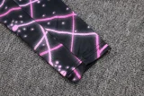 25-26 PSG Jordan Black Purple Kids Half Pull Tracksuit #E25121(童装)(半拉链)