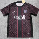 25-26 PSG Brown Red Special Edition Training shirts