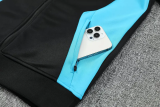 25-26 Marseille Black Jacket Tracksuit