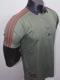 2025-26 Bayern Green Grey Casual Edition Player Version Training shirts