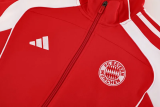 2025-26 Bayern Jujube red Jacket Tracksuit #07