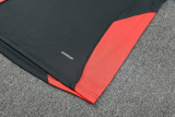 2025-26 Bayern Dark gray Tank top and shorts suit