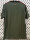 2025-26 Bayern Green Grey Casual Edition Fans Training shirts