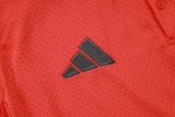 2025-26 Bayern Orange Polo Tracksuit