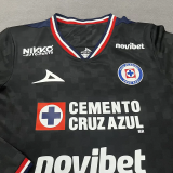 25-26 Cruz Azul Black Goalkeeper Long Sleeve Soccer Jersey (长袖)