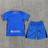 25-26 Cruz Azul Home Kids Soccer Jersey
