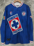1998-1999 Cruz Azul Home Long Sleeve Retro Soccer Jersey