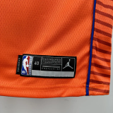 OKC Thunder WILLIAMS #8 Orange Top Quality Hot Pressing NBA Jersey (Trapeze Edition) 飞人版