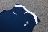 25-26 TOT Royal blue Tank top and shorts suit #D25227