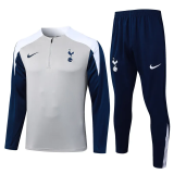 25-26 TOT Light gray Half Pull Tracksuit #B25117(半拉链)