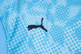 25-26 Man City Light blue Training Short Suit #D25219