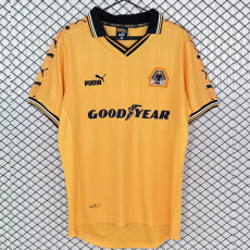 1998-1999 Wolves Home Retro Soccer Jersey