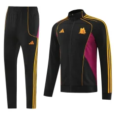 25-26 Roma Black Jacket Tracksuit #07